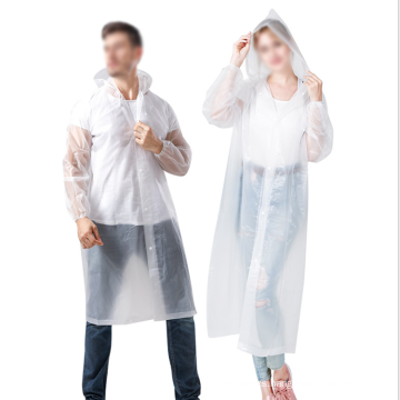Rain Poncho Outdoor Full Size Body Plastic Long Disposable Raincoat